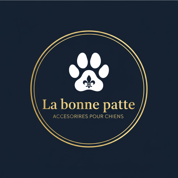 Logo La bonne patte fond coloré